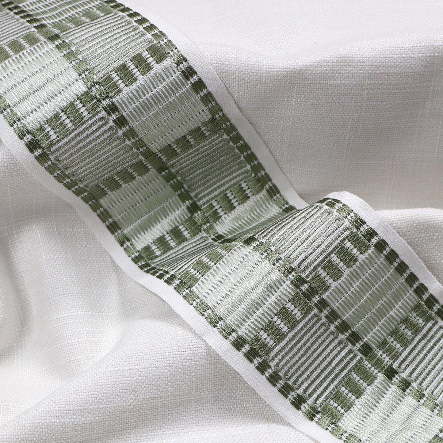 Fenci Emb Tape Thyme - Fabricforhome.com