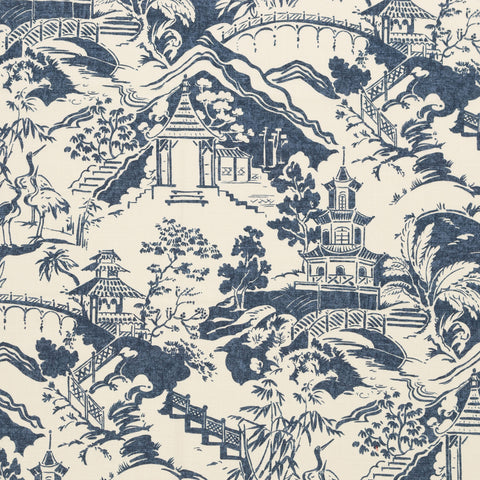 Mandarin Indigo - Fabricforhome.com - Your Online Destination for Drapery and Upholstery Fabric