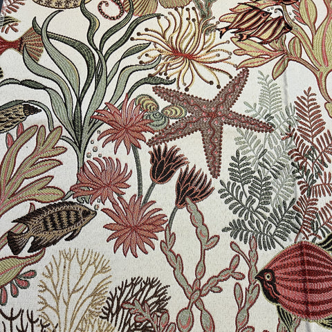 Holy Mackerel Coral - Fabricforhome.com - Your Online Destination for Drapery and Upholstery Fabric