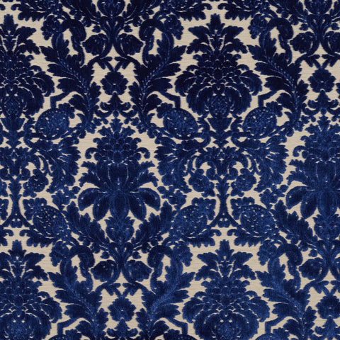 Florentine Royal Blue - Fabricforhome.com - Your Online Destination for Drapery and Upholstery Fabric