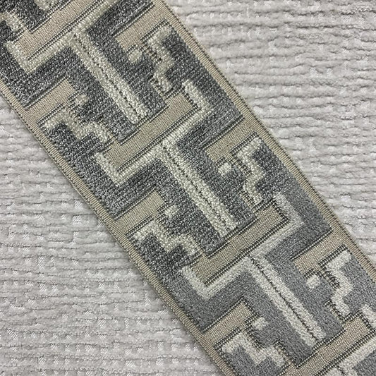 Banks Tape Gray - Fabricforhome.com