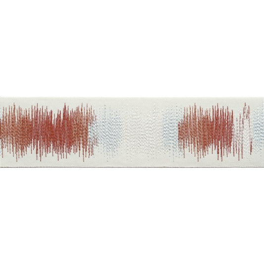 Derry Emb Tape Coral - Fabricforhome.com