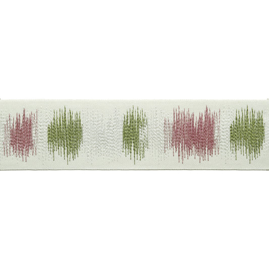 Derry Emb Tape Matcha Rose - Fabricforhome.com
