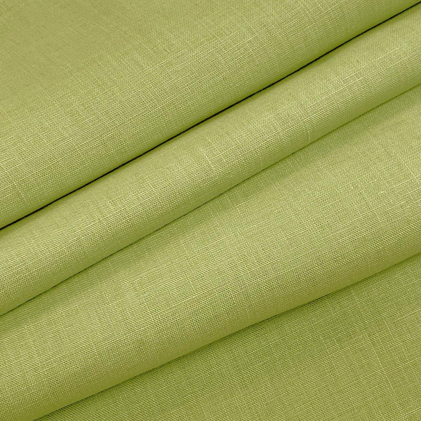 Emma Linen Apple Green - Fabricforhome.com