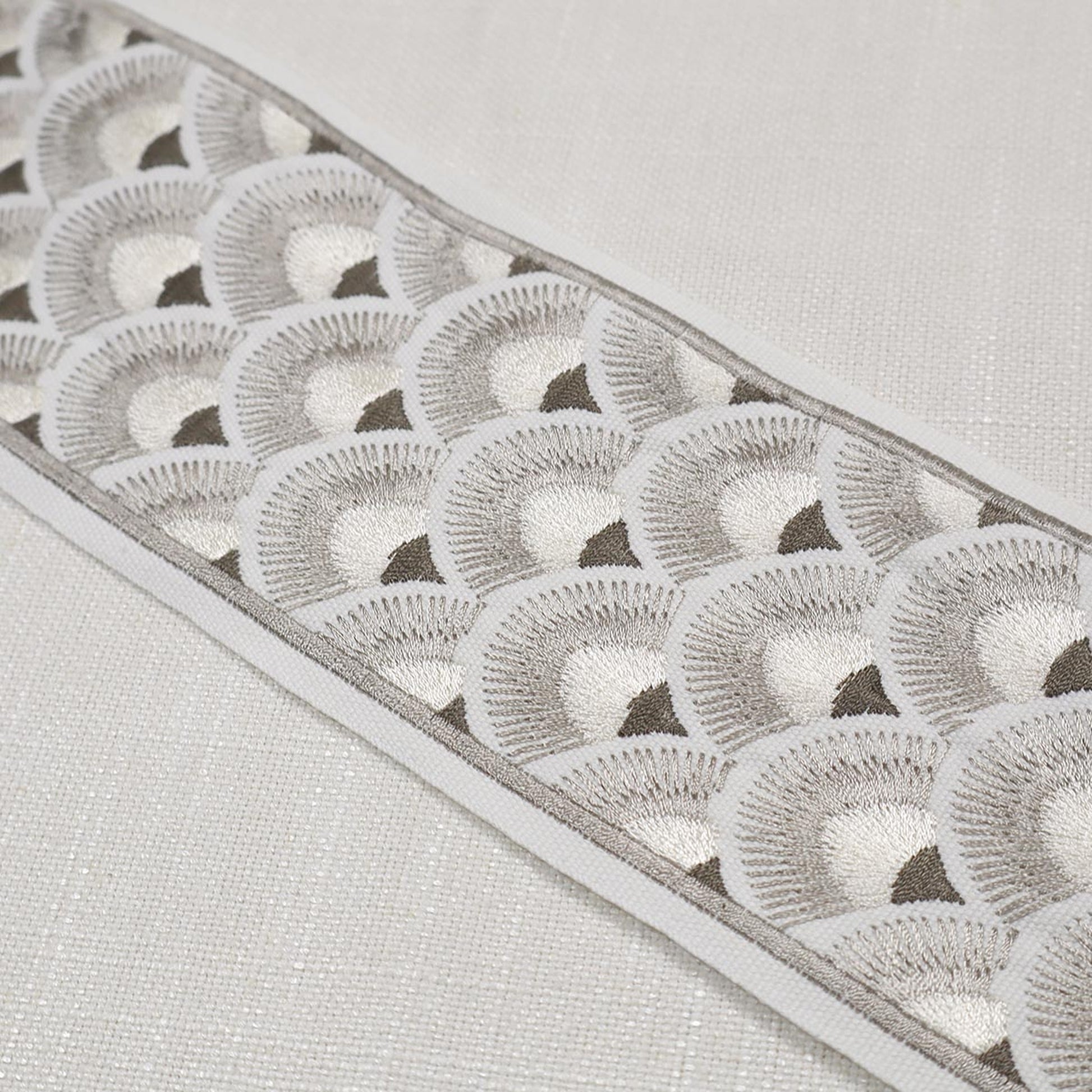 Fanny Emb Tape Nickel - Fabricforhome.com