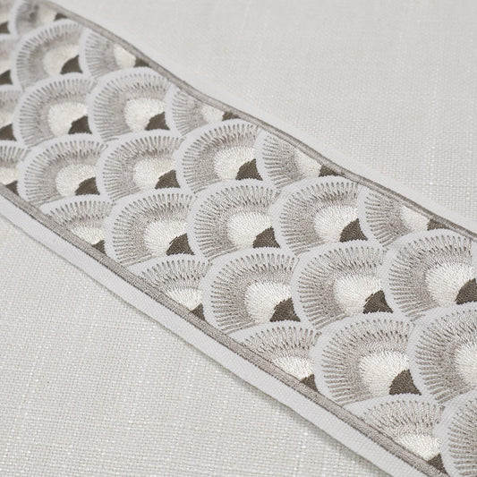 Fanny Emb Tape Nickel - Fabricforhome.com