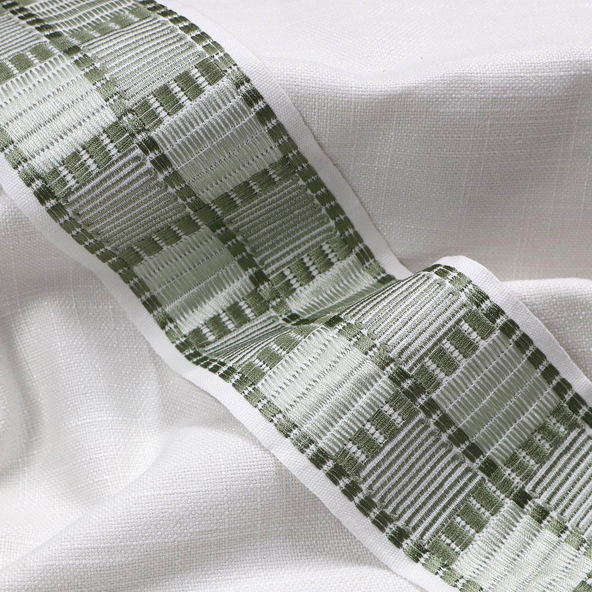 Fenci Emb Tape Thyme - Fabricforhome.com
