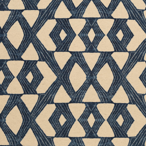 Crossover Navy - Fabricforhome.com - Your Online Destination for Drapery and Upholstery Fabric