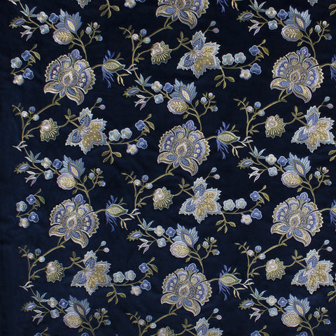 Vineland Blue - Fabricforhome.com - Your Online Destination for Drapery and Upholstery Fabric