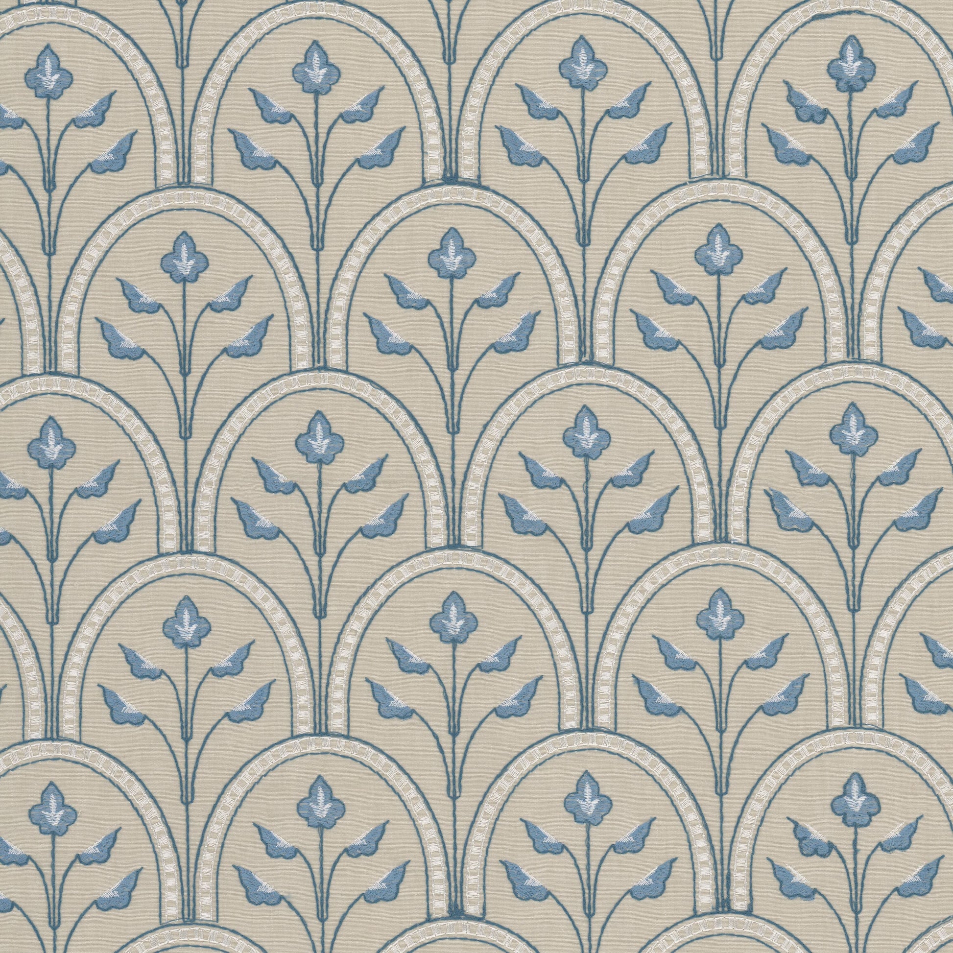 Houk Blue - Fabricforhome.com