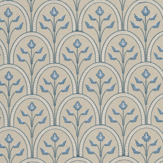 Houk Blue - Fabricforhome.com