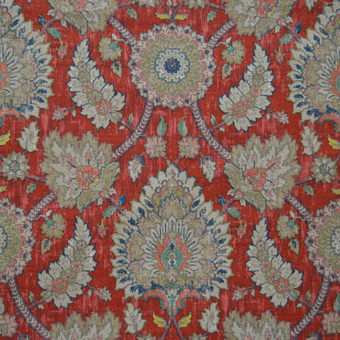 Kamran Red - Fabricforhome.com - Your Online Destination for Drapery and Upholstery Fabric