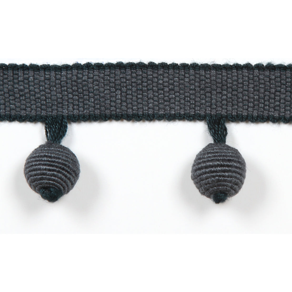 Le Lin Beaded Fringe Blueberry - Fabricforhome.com