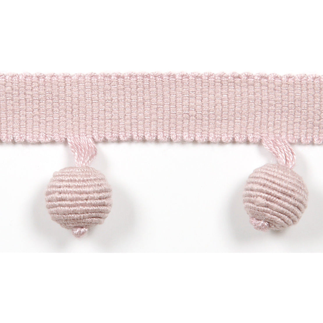 Le Lin Beaded Fringe Pink - Fabricforhome.com