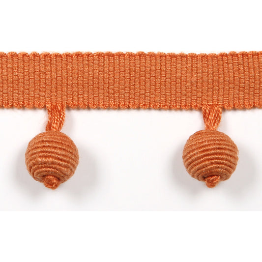 Le Lin Beaded Fringe Saffron - Fabricforhome.com