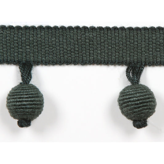 Le Lin Beaded Fringe Spruce - Fabricforhome.com