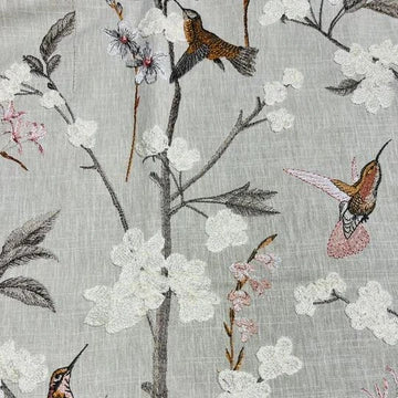 Hummingbird Garden Autumn 3 yd Remnant - Fabricforhome.com