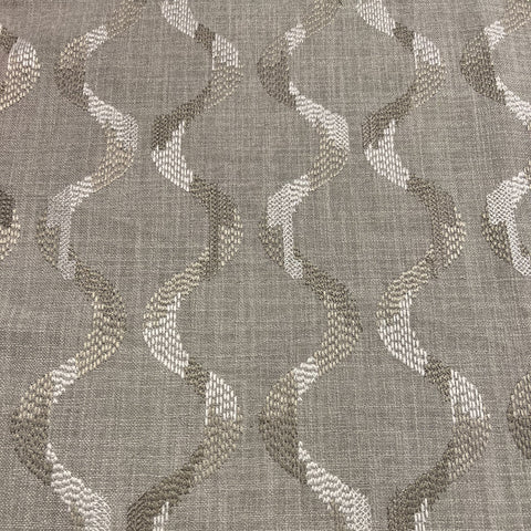Trellis Ogee Natural - Fabricforhome.com - Your Online Destination for Drapery and Upholstery Fabric
