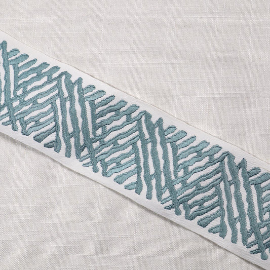 Trelli Emb Tape Jade - Fabricforhome.com